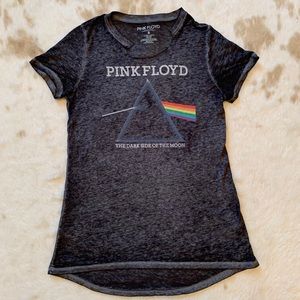 Pink Floyd Black Burnout T - EUC